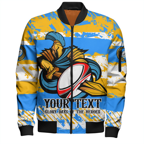 Gold Coast Titans Sport Bomber Jacket - Theme Song Inspired Gold Coast Titans Sport Bomber Jacket - Theme Song Inspired