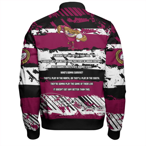 Cane Toads Sport Bomber Jacket - Theme Song Inspired Cane Toads Sport Bomber Jacket - Theme Song Inspired