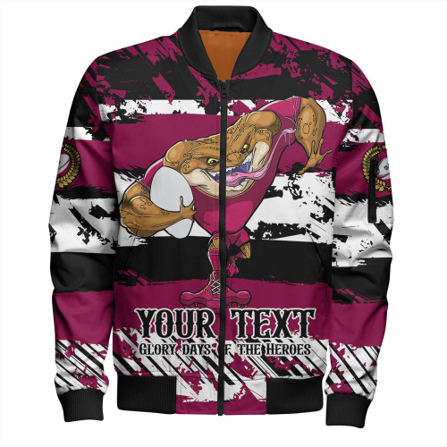 Cane Toads Sport Bomber Jacket - Theme Song Inspired Cane Toads Sport Bomber Jacket - Theme Song Inspired