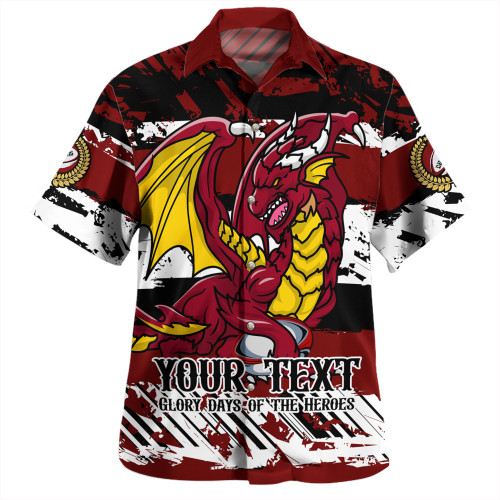 St. George Illawarra Dragons Hawaiian Shirt - Theme Song Inspired St. George Illawarra Dragons Hawaiian Shirt - Theme Song Inspired