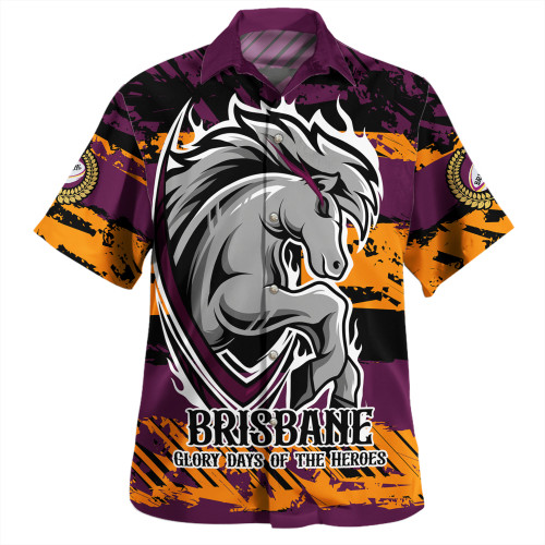 Brisbane Broncos Hawaiian Shirt - Theme Song Inspired