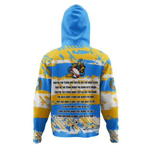 Gold Coast Titans Sport Hoodie - Theme Song Inspired Gold Coast Titans Sport Hoodie - Theme Song Inspired