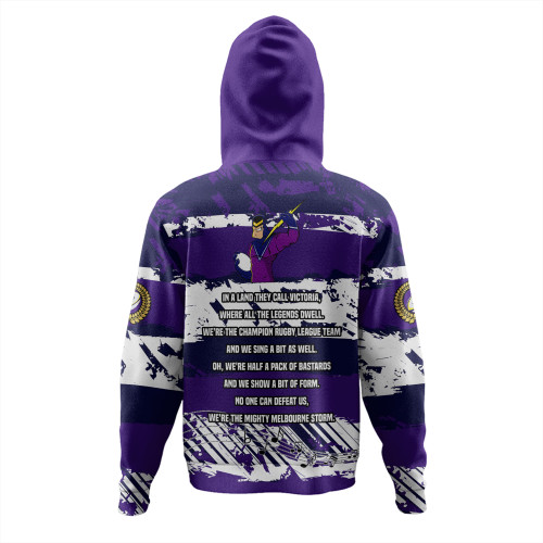 Melbourne Storm Hoodie - Theme Song Inspired Melbourne Storm Hoodie - Theme Song Inspired