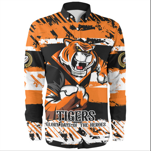 Wests Tigers Long Sleeve Shirt - Theme Song Inspired