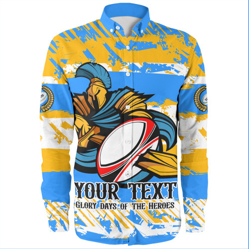 Gold Coast Titans Sport Long Sleeve Shirt - Theme Song Inspired Gold Coast Titans Sport Long Sleeve Shirt - Theme Song Inspired