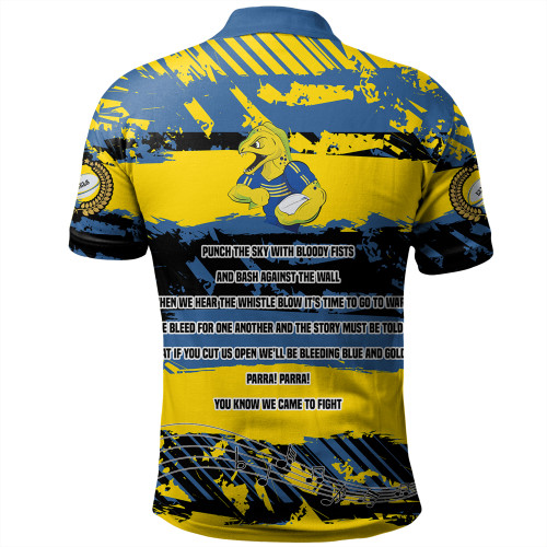 Parramatta Eels Sport Polo Shirt - Theme Song Inspired Parramatta Eels Sport Polo Shirt - Theme Song Inspired