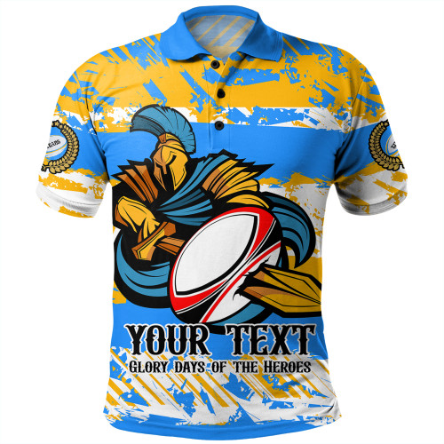 Gold Coast Titans Sport Polo Shirt - Theme Song Inspired Gold Coast Titans Sport Polo Shirt - Theme Song Inspired