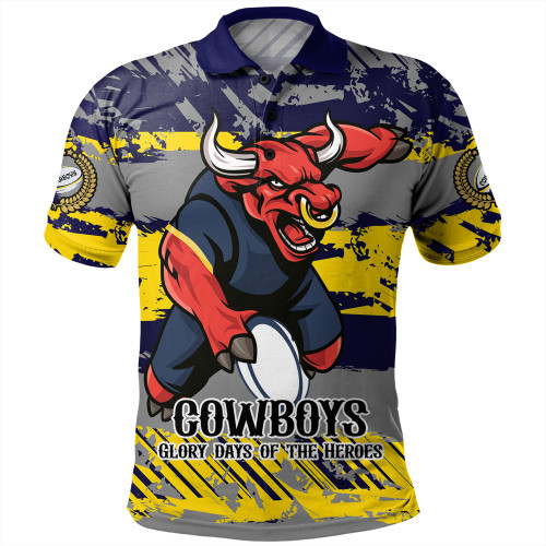 North Queensland Cowboys Polo Shirt - Theme Song Inspired