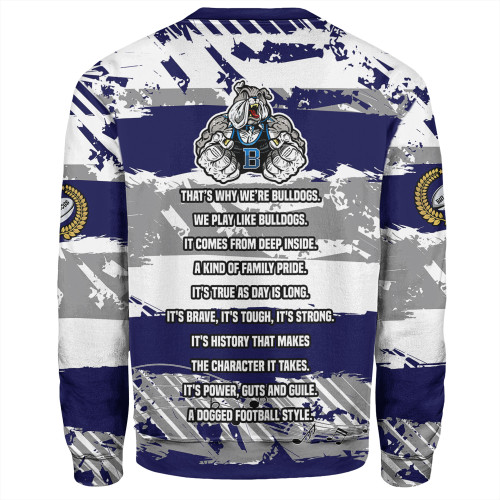 Canterbury-Bankstown Bulldogs Sweatshirt - Theme Song Inspired Canterbury-Bankstown Bulldogs Sweatshirt - Theme Song Inspired