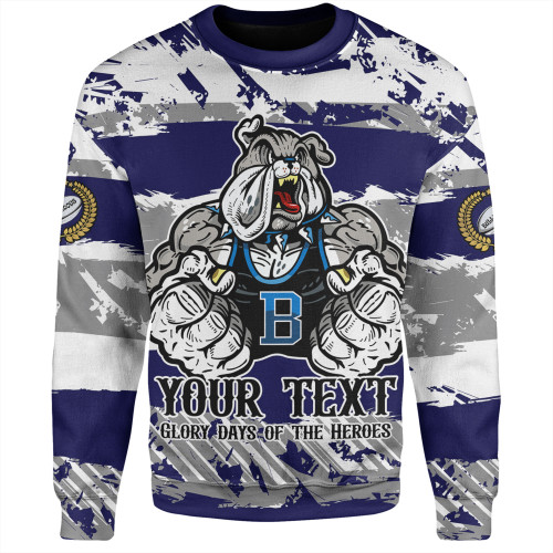 Canterbury-Bankstown Bulldogs Sweatshirt - Theme Song Inspired Canterbury-Bankstown Bulldogs Sweatshirt - Theme Song Inspired