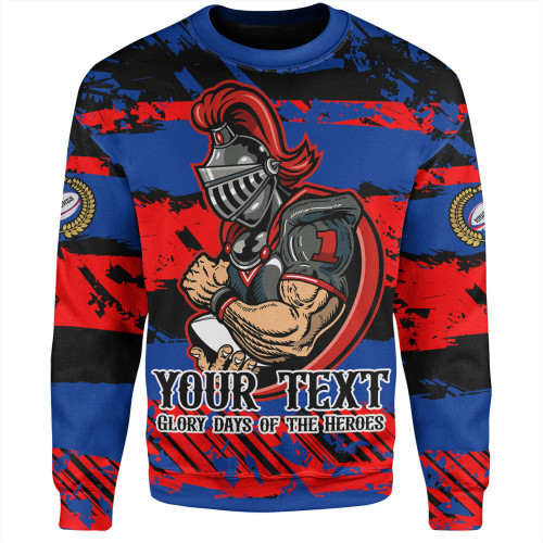 Newcastle Knights Sport Sweatshirt - Theme Song Inspired Newcastle Knights Sport Sweatshirt - Theme Song Inspired