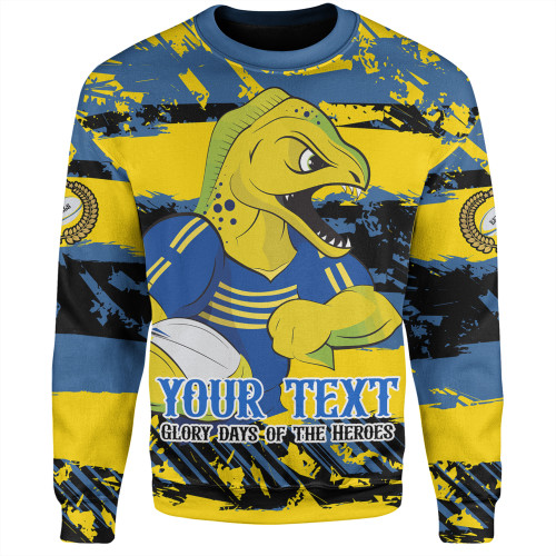 Parramatta Eels Sport Sweatshirt - Theme Song Inspired Parramatta Eels Sport Sweatshirt - Theme Song Inspired