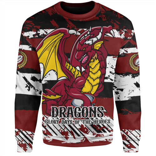 St. George Illawarra Dragons Sweatshirt - Theme Song Inspired