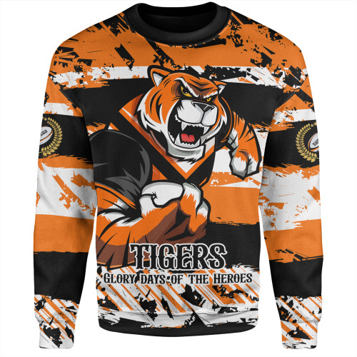 Wests Tigers Sweatshirt - Theme Song Inspired