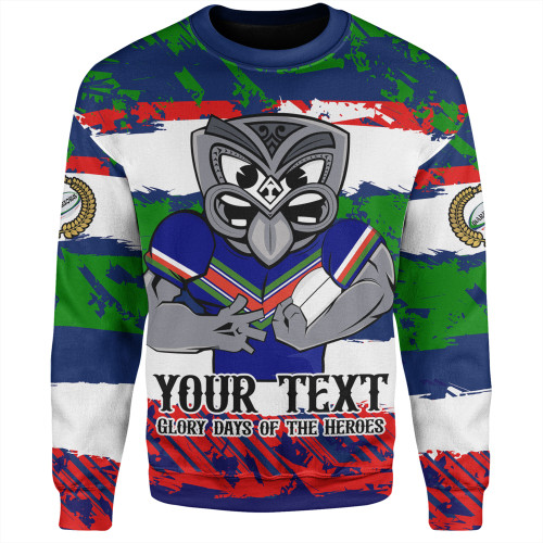 New Zealand Warriors Sport Sweatshirt - Theme Song Inspired New Zealand Warriors Sport Sweatshirt - Theme Song Inspired
