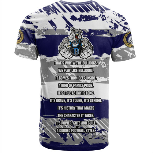Canterbury-Bankstown Bulldogs T-Shirt - Theme Song Inspired Canterbury-Bankstown Bulldogs T-Shirt - Theme Song Inspired
