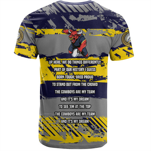 North Queensland Cowboys T-Shirt - Theme Song Inspired North Queensland Cowboys T-Shirt - Theme Song Inspired