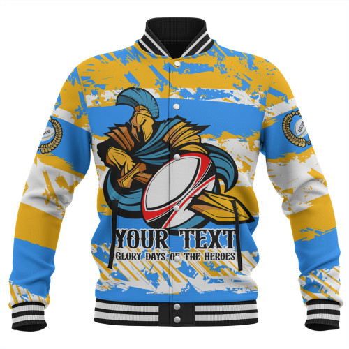 Gold Coast Titans Sport Baseball Jacket - Theme Song Inspired Gold Coast Titans Sport Baseball Jacket - Theme Song Inspired