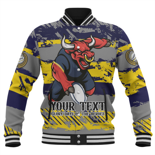 North Queensland Cowboys Baseball Jacket - Theme Song Inspired North Queensland Cowboys Baseball Jacket - Theme Song Inspired