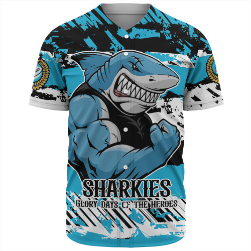 Cronulla-Sutherland Sharks Baseball Shirt - Theme Song Inspired