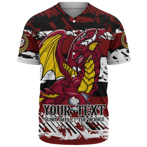 St. George Illawarra Dragons Baseball Shirt - Theme Song Inspired St. George Illawarra Dragons Baseball Shirt - Theme Song Inspired