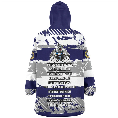 Canterbury-Bankstown Bulldogs Snug Hoodie - Theme Song Inspired Canterbury-Bankstown Bulldogs Snug Hoodie - Theme Song Inspired