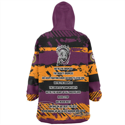 Brisbane Broncos Snug Hoodie - Theme Song Inspired Brisbane Broncos Snug Hoodie - Theme Song Inspired