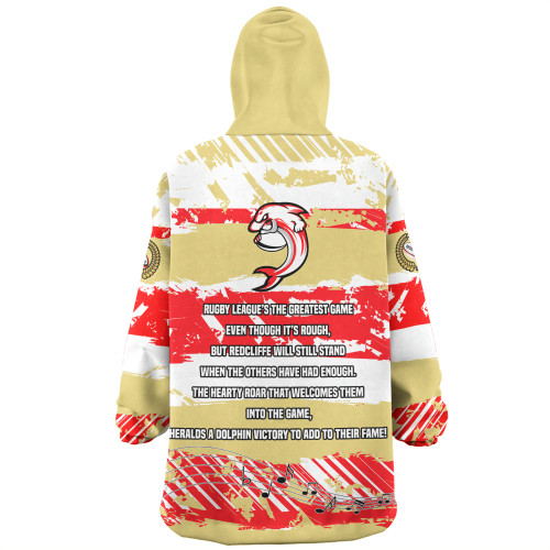 Redcliffe Dolphins Snug Hoodie - Theme Song Inspired Redcliffe Dolphins Snug Hoodie - Theme Song Inspired