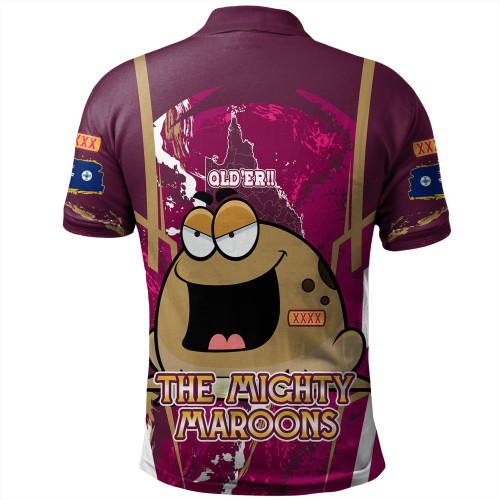 Cane Toads Sport Polo Shirt - Custom Go Mighty Inspired Cane Toads Sport Polo Shirt - Custom Go Mighty Inspired