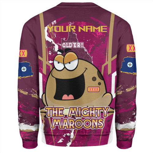 Cane Toads Sport Sweatshirt - Custom Go Mighty Inspired Cane Toads Sport Sweatshirt - Custom Go Mighty Inspired