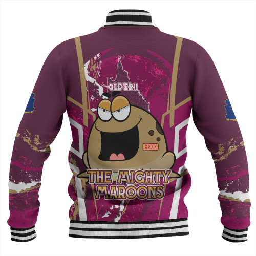 Cane Toads Sport Baseball Jacket - Custom Go Mighty Inspired Cane Toads Sport Baseball Jacket - Custom Go Mighty Inspired