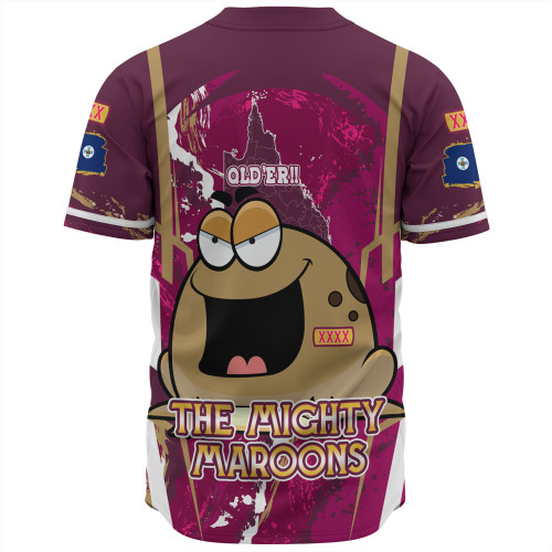 Cane Toads Sport Baseball Shirt - Custom Go Mighty Inspired Cane Toads Sport Baseball Shirt - Custom Go Mighty Inspired
