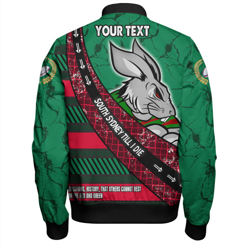 South Sydney Rabbitohs Bomber Jacket - Theme Song For Rugby With Sporty Style South Sydney Rabbitohs Bomber Jacket - Theme Song For Rugby With Sporty Style