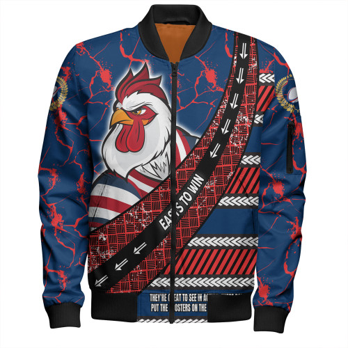 Sydney Roosters Bomber Jacket - Theme Song For Rugby With Sporty Style