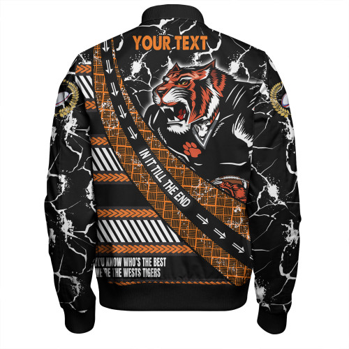 Wests Tigers Bomber Jacket - Theme Song For Rugby With Sporty Style Wests Tigers Bomber Jacket - Theme Song For Rugby With Sporty Style