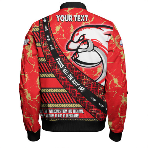 Redcliffe Dolphins Bomber Jacket - Theme Song For Rugby With Sporty Style Redcliffe Dolphins Bomber Jacket - Theme Song For Rugby With Sporty Style