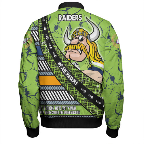 Canberra Raiders Bomber Jacket - Theme Song For Rugby With Sporty Style Canberra Raiders Bomber Jacket - Theme Song For Rugby With Sporty Style