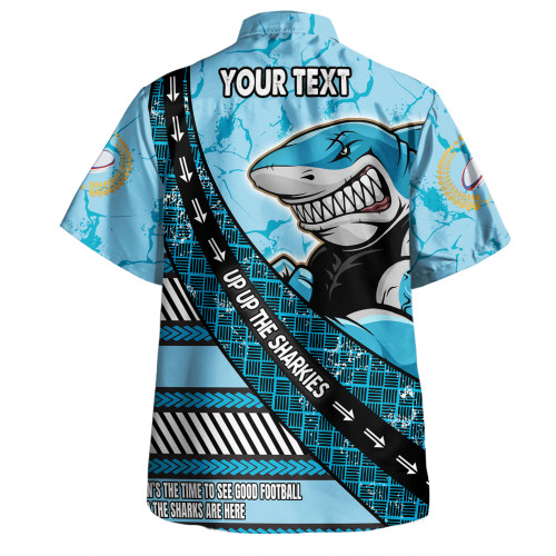 Cronulla-Sutherland Sharks Hawaiian Shirt - Theme Song For Rugby With Sporty Style Cronulla-Sutherland Sharks Hawaiian Shirt - Theme Song For Rugby With Sporty Style