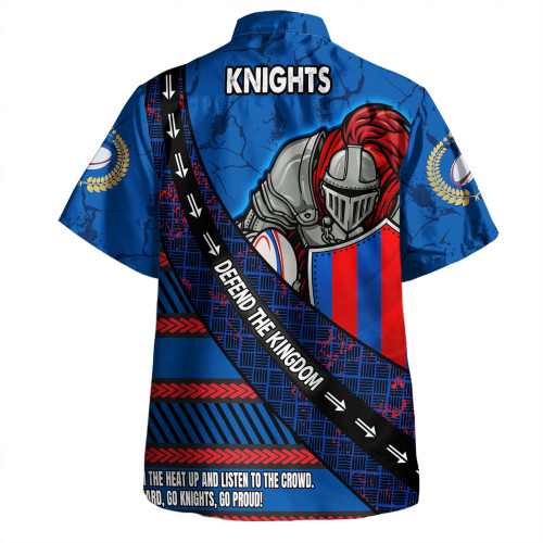 Newcastle Knights Sport Hawaiian Shirt - Theme Song For Rugby With Sporty Style Newcastle Knights Sport Hawaiian Shirt - Theme Song For Rugby With Sporty Style