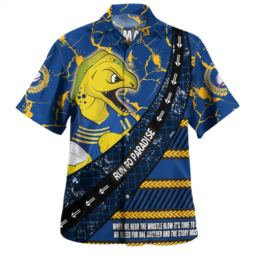Parramatta Eels Sport Hawaiian Shirt - Theme Song For Rugby With Sporty Style
