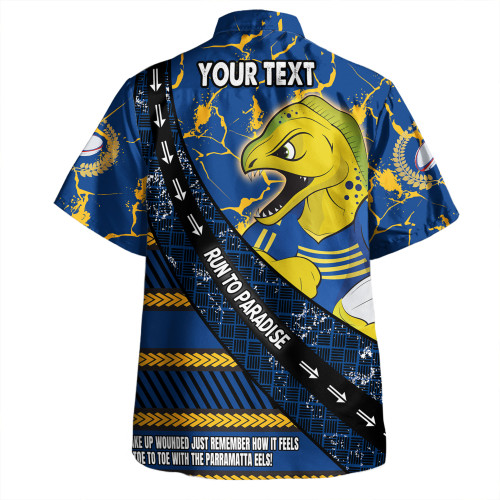 Parramatta Eels Sport Hawaiian Shirt - Theme Song For Rugby With Sporty Style Parramatta Eels Sport Hawaiian Shirt - Theme Song For Rugby With Sporty Style