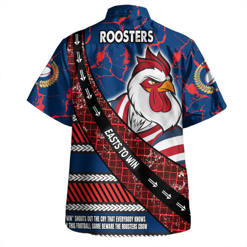Sydney Roosters Hawaiian Shirt - Theme Song For Rugby With Sporty Style Sydney Roosters Hawaiian Shirt - Theme Song For Rugby With Sporty Style