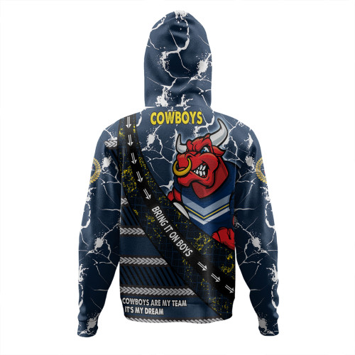 North Queensland Cowboys Hoodie - Theme Song For Rugby With Sporty Style North Queensland Cowboys Hoodie - Theme Song For Rugby With Sporty Style