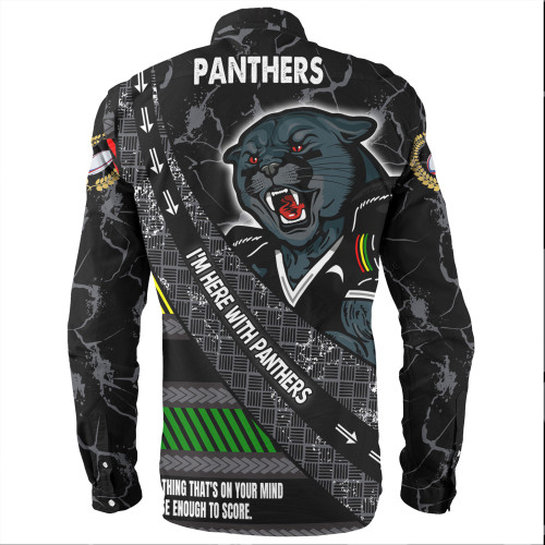 Penrith Panthers Long Sleeve Shirt - Theme Song For Rugby With Sporty Style Penrith Panthers Long Sleeve Shirt - Theme Song For Rugby With Sporty Style