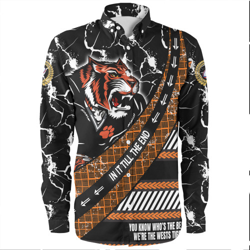 Wests Tigers Long Sleeve Shirt - Theme Song For Rugby With Sporty Style