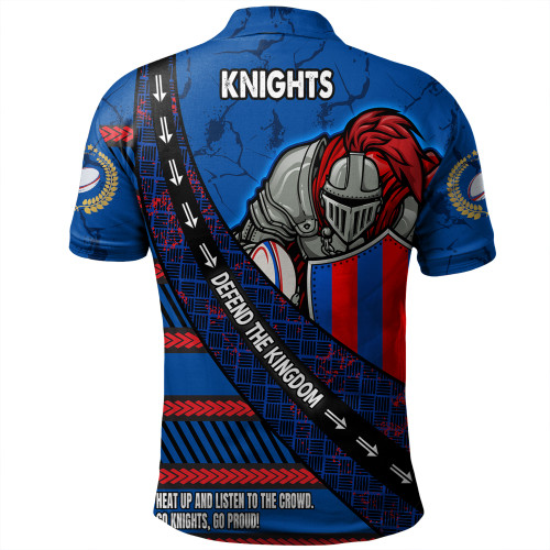 Newcastle Knights Sport Polo Shirt - Theme Song For Rugby With Sporty Style