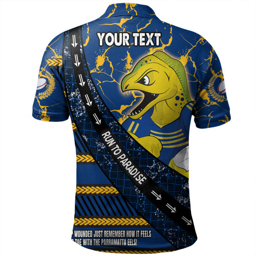 Parramatta Eels Sport Polo Shirt - Theme Song For Rugby With Sporty Style Parramatta Eels Sport Polo Shirt - Theme Song For Rugby With Sporty Style