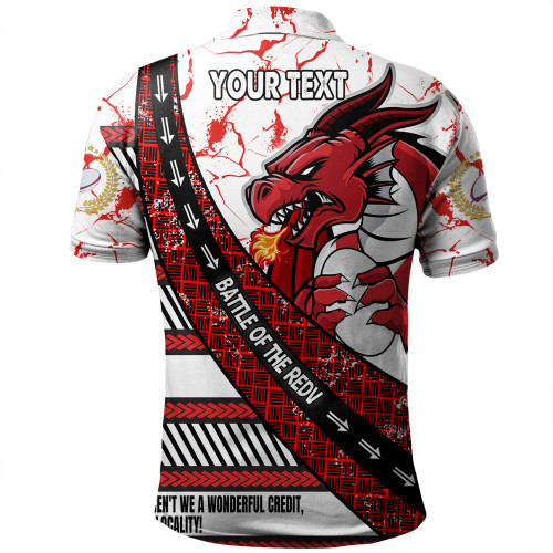 St. George Illawarra Dragons Polo Shirt - Theme Song For With Sporty Style St. George Illawarra Dragons Polo Shirt - Theme Song For With Sporty Style