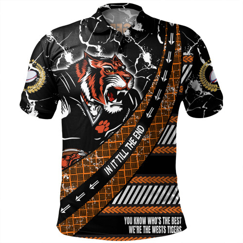 Wests Tigers Polo Shirt - Theme Song For Rugby With Sporty Style