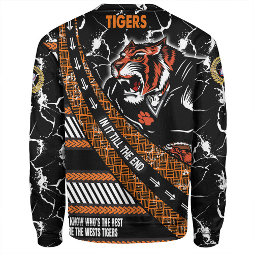 Wests Tigers Sweatshirt - Theme Song For Rugby With Sporty Style Wests Tigers Sweatshirt - Theme Song For Rugby With Sporty Style